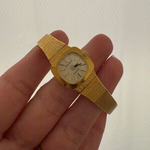 Gold-Tone Quartz Watch